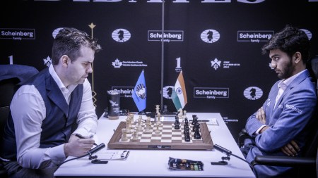 Candidates chess results and standings after Round 10: Gukesh on top, Praggnanandhaa joined by Nakamura and Caruana in 2nd