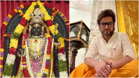 Meet Manish Tripathi, the textile designer behind Ram Lalla’s exquisite attire for Ram Navami Surya Tilak ceremony: ‘It feels as if Ram Lalla himself…’