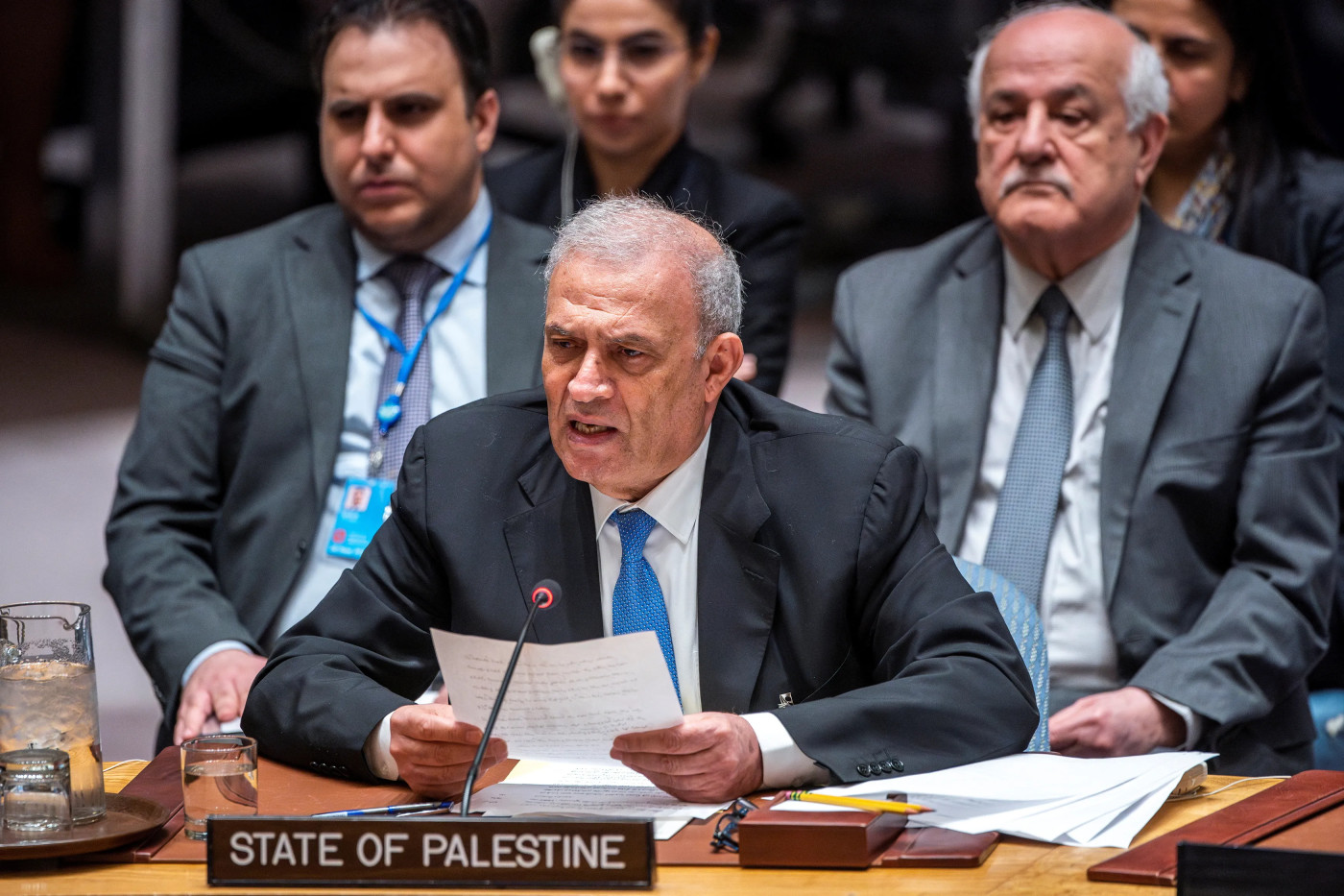 Palestinian bid for UN membership set for Security Council vote