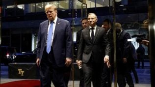 Poland’s Duda meets ‘friend’ Donald Trump in New York