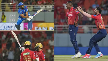 MI vs PBKS What caught our Eye: Ishan gifts Rabada a freebie, Rohit tries to copycat Surya and Ashutosh celebrates IPL anniversary by blasting Bumrah