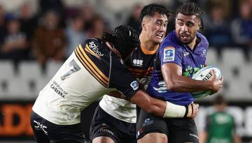 Super Rugby Pacific: Blues send warning to rivals with dominant victory over top Aussies ACT Brumbies