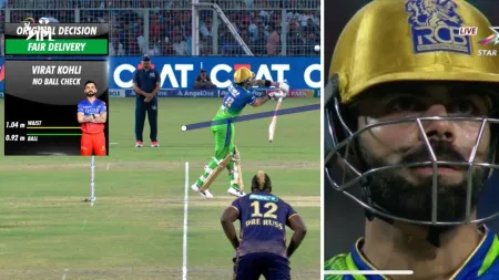 Virat Kohli dismissal controversy: Here’s why TV umpire got it right during KKR vs RCB at Eden Gardens