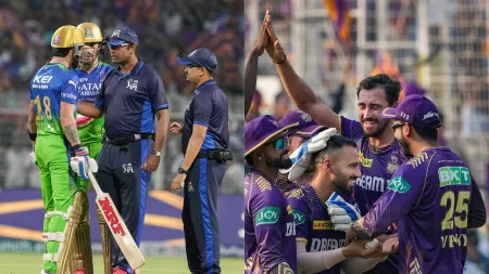 KKR vs RCB, emotional rollercoaster: From Virat Kohli’s fury to Mitch Starc’s mini recovery, what caught our eye in a crazy game at Eden Gardens