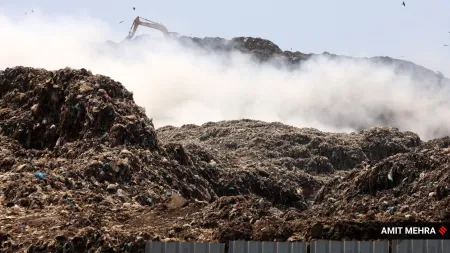 As Ghazipur residents complain of throat and breathing irritation, we ask experts about health risks associated with landfill fire smoke