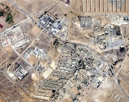 Satellite images show Israeli forces gathered for Gaza escalation