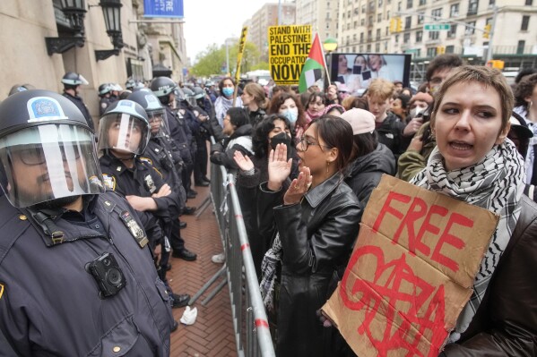 Columbia switches to hybrid learning amid protests over Israel’s war in Gaza