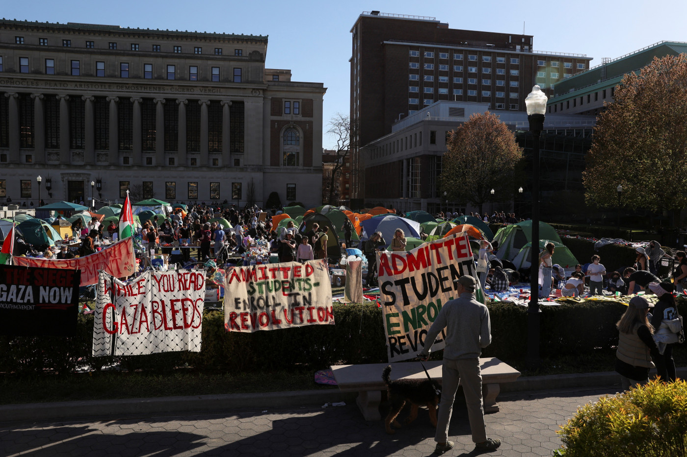 The Take: Behind Columbia University’s months of tension