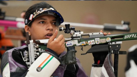 Paris Olympics selection trials: Shooter Sift Kaur Samra, riding high from Asian Games, aces first step