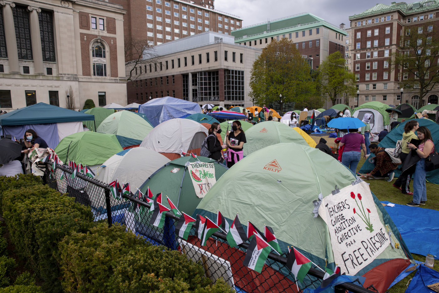 With eyes on US college campuses, students stress: ‘Gaza is why we’re here’