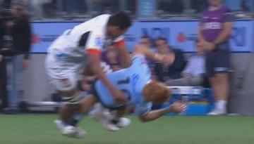 Super Rugby Pacific: Thunderous hit from Chiefs enforcer Samipeni Finau against Waratahs sparks tackle debate