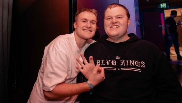 Special needs Kiwi shares love for drum and bass with brother