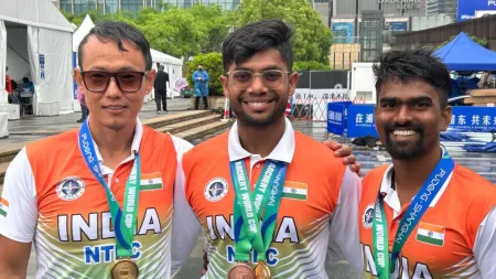 Recurve archer Dhiraj Bommadevara breaks the 690 point barrier, helping India trump Korea for sensational World Cup gold