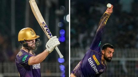 Varun Chakravarthy’s mystery, Phil Salt’s assault help KKR make short work of DC at Eden