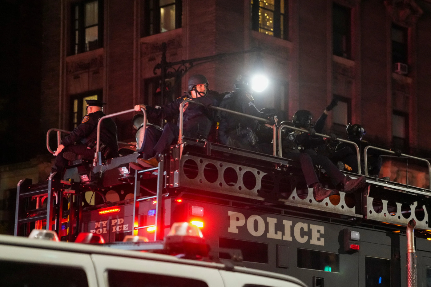 New York City police enter Columbia campus as Gaza protest escalates