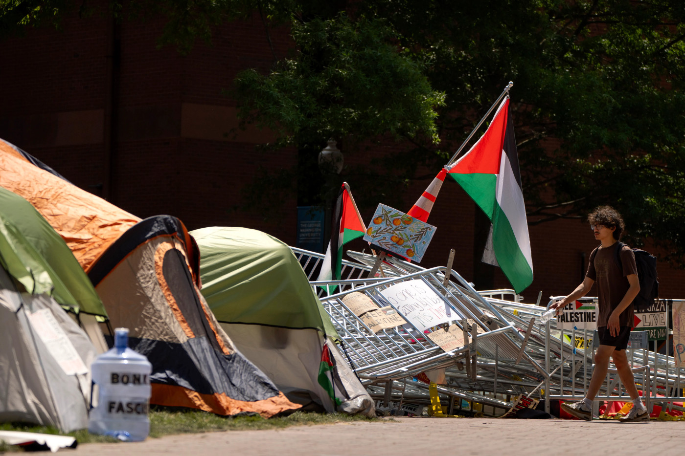 How a Gaza protest at Indiana University became a battle for free speech