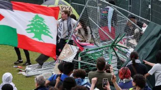 Pro-Palestinian protesters break through barricades to retake MIT encampment