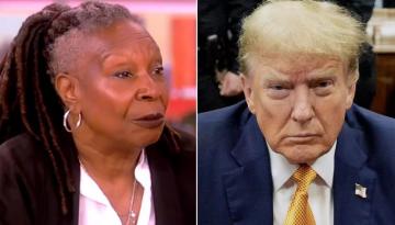 Donald Trump trial: Whoopi Goldberg says he should be jailed in Guantanamo Bay