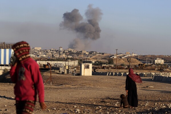 The Latest | Blasts, gunfire heard near Rafah crossing as it remains closed under Israeli control