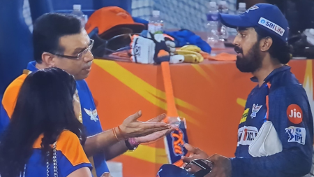 KL Rahul keeps his cool as Lucknow Super Giants owner Sanjiv Goenka gets animated after LSG defeat