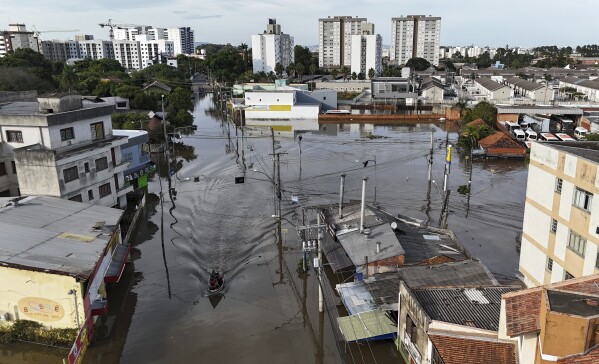 Southern Brazil is still reeling from massive flooding as it faces risk from new storms