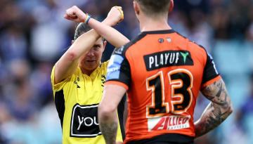 NRL: Underfire referee Kasey Badger takes charge of pivotal NZ Warriors v Sydney Roosters clash