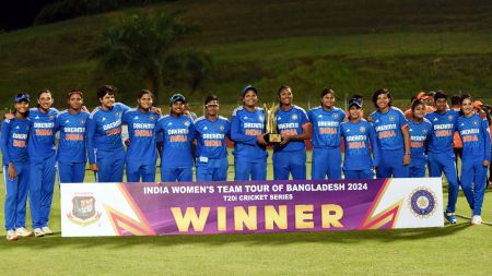 Radha Yadav’s success on return big takeaway for India in 5-0 series sweep against Bangladesh