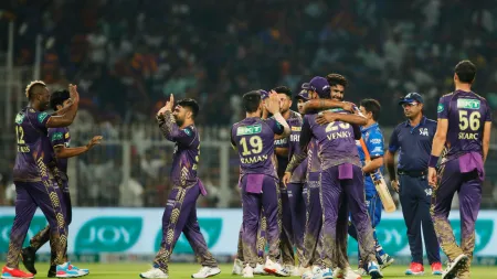 KKR become first team to qualify for play-offs as Rohit Sharma and Hardik Pandya fail again