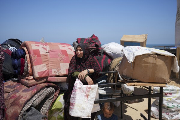 The Latest | More than half a million people flee fighting in Rafah and northern Gaza, UN says