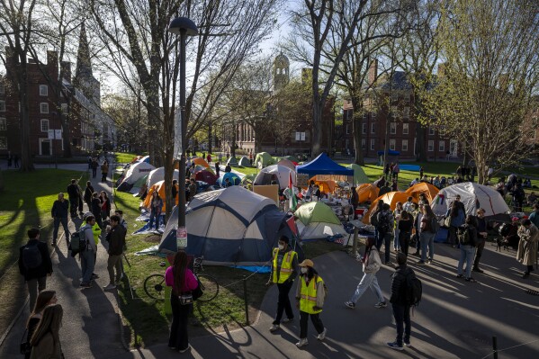 Harvard students end protest as university agrees to discuss Middle East conflict