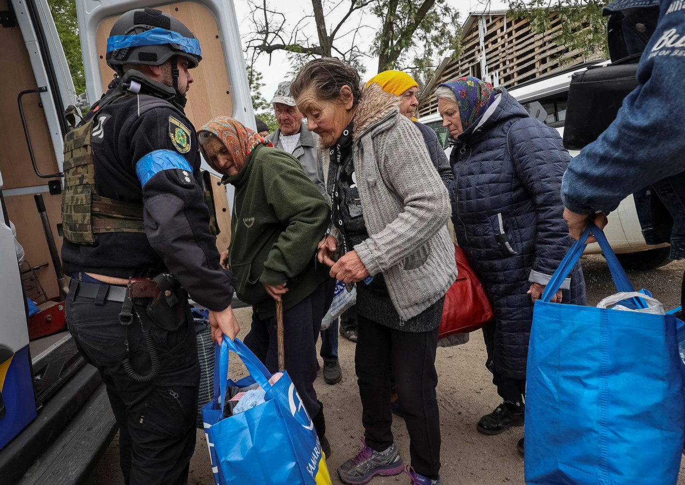 Russian strikes kill two in Ukraine’s Kharkiv as Moscow steps up attacks