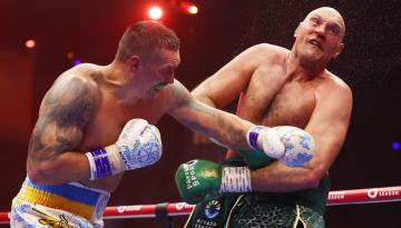 Boxing: Oleksandr Usyk crowned undisputed heavyweight boxing world champion with win over Tyson Fury