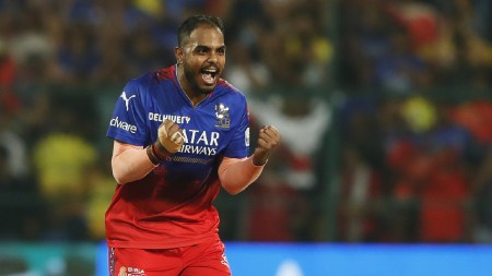 Yash Dayal, using smart variations, redeems himself by dismissing Dhoni and taking RCB to famous win