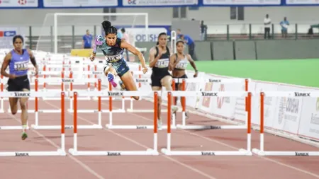 Jyothi Yarraji equals 100m hurdles national record but misses direct Olympic qualification by a whisker