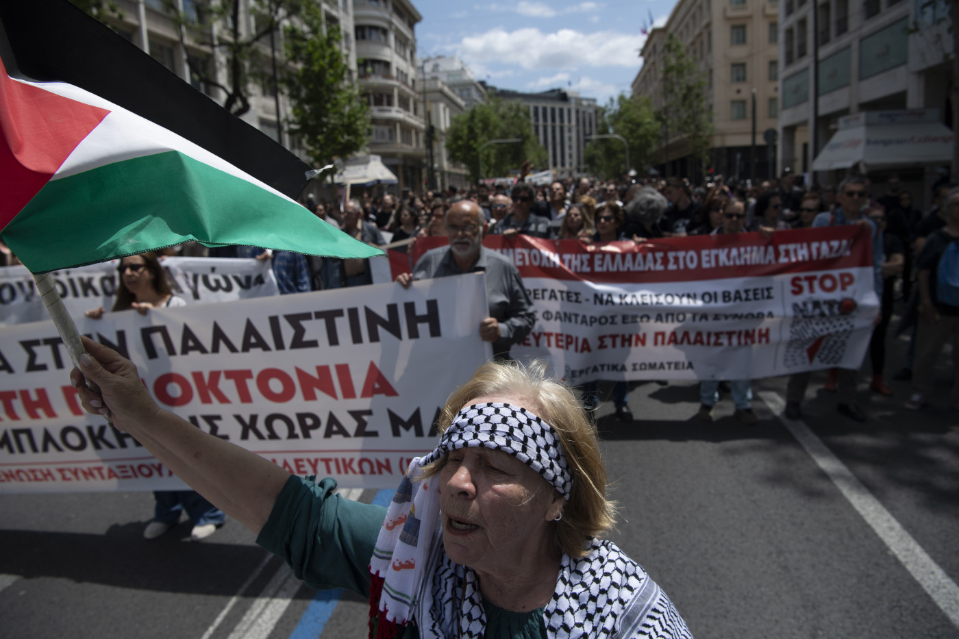 ‘Audacious, outrageous’: Gaza protesters slam Greek deportation order