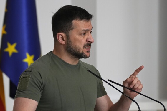 EU tries to drum up military support for Ukraine as Zelenskyy tours Spain, Belgium and Portugal