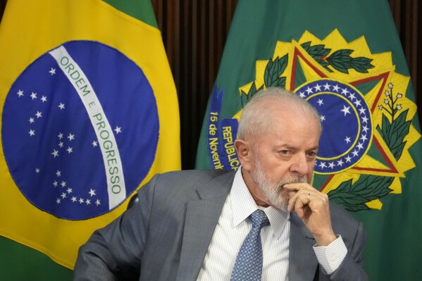 Brazil president withdraws his country’s ambassador to Israel after criticizing the war in Gaza