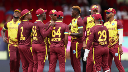 T20 World Cup 2024: West Indies survive Papua New Guinea scare in Group C opener