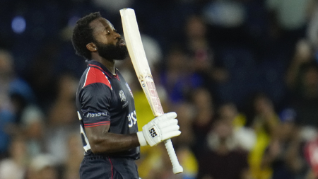 T20 World Cup: Barbados-born Aaron Jones’ batting pyrotechnics gives USA perfect start