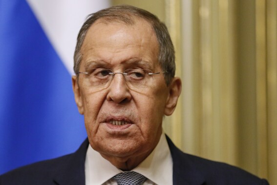 Any French military in Ukraine would be a ‘legitimate target’ for Russian forces, Lavrov says