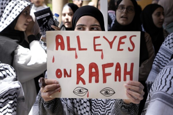 One image, millions of eyeballs: A social media effort to draw attention to Rafah surges