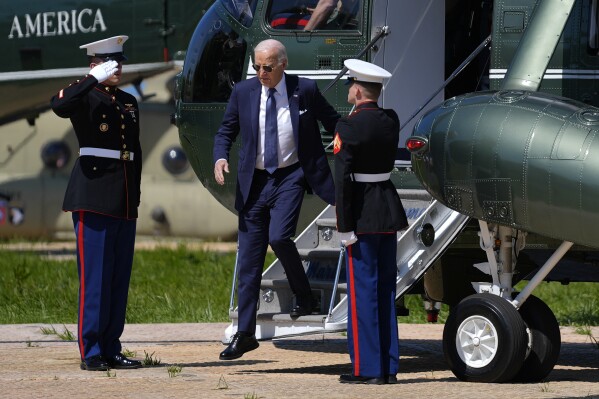 Biden looks to Pointe du Hoc to inspire the push for democracy abroad and at home