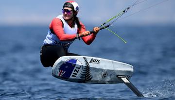 Paris Olympics: Justina Kitchen, Lukas Walton-Keim named New Zealand's first ever Kite Olympians