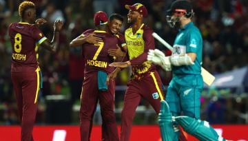 T20 World Cup: Blackcaps' Cup hopes dashed by defeat to West Indies