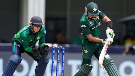 T20 World Cup: Babar Azam prevents further embarrassment as Pakistan scrape through in modest chase against Ireland before going home