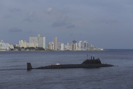 Russian warships leave Havana’s port after a 5-day visit to Cuba