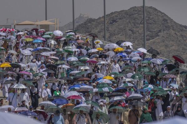 Muslim pilgrims wrap up the Hajj with final symbolic stoning of the devil and circling of the Kaaba