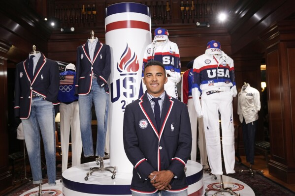 Ralph Lauren goes with basic blue jeans for Team USA’s opening Olympic ceremony uniforms