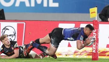 Super Rugby Pacific: Blues break 21-year title drought with comprehensive victory over Chiefs at Eden Park