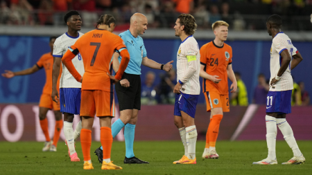 Why referees took nearly three minutes to rule out Netherlands’ goal against France